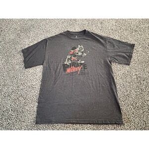 Disney Parks Pirate Mickey Mouse Graphic T-Shirt Kids XL K45‎